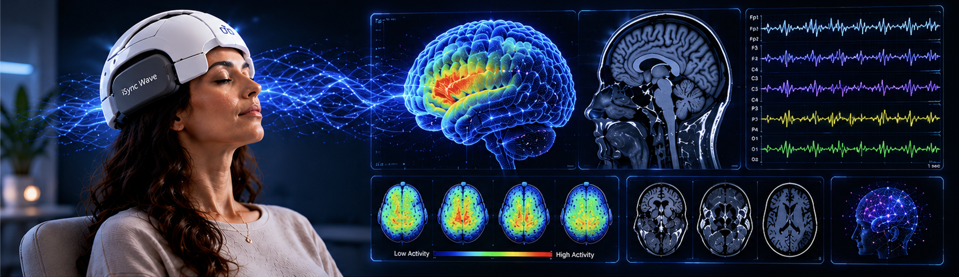 Brain Mapping cu iMediSync - hartă cerebrală